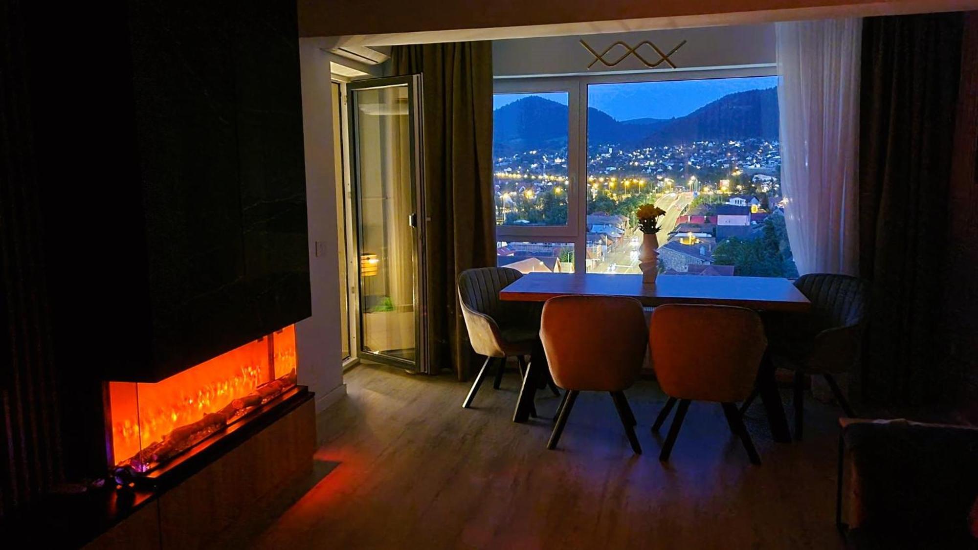 Mountain View Retreat Apartment - 布拉索夫 外观 照片
