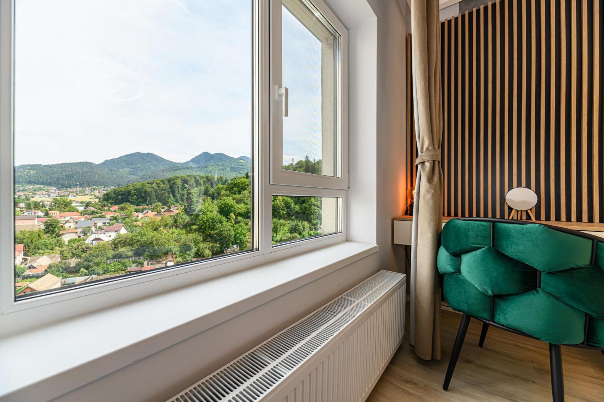 Mountain View Retreat Apartment - 布拉索夫 外观 照片